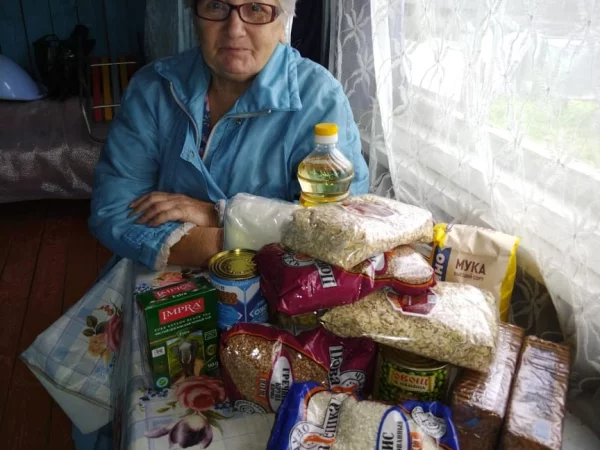 Первые продовольственные наборы доставлены нашим подопечным, проживающим в Угранском и Темкинском районах!