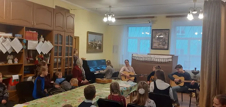 Социальная работа в Благовещенской Церкви г. Сычёвка