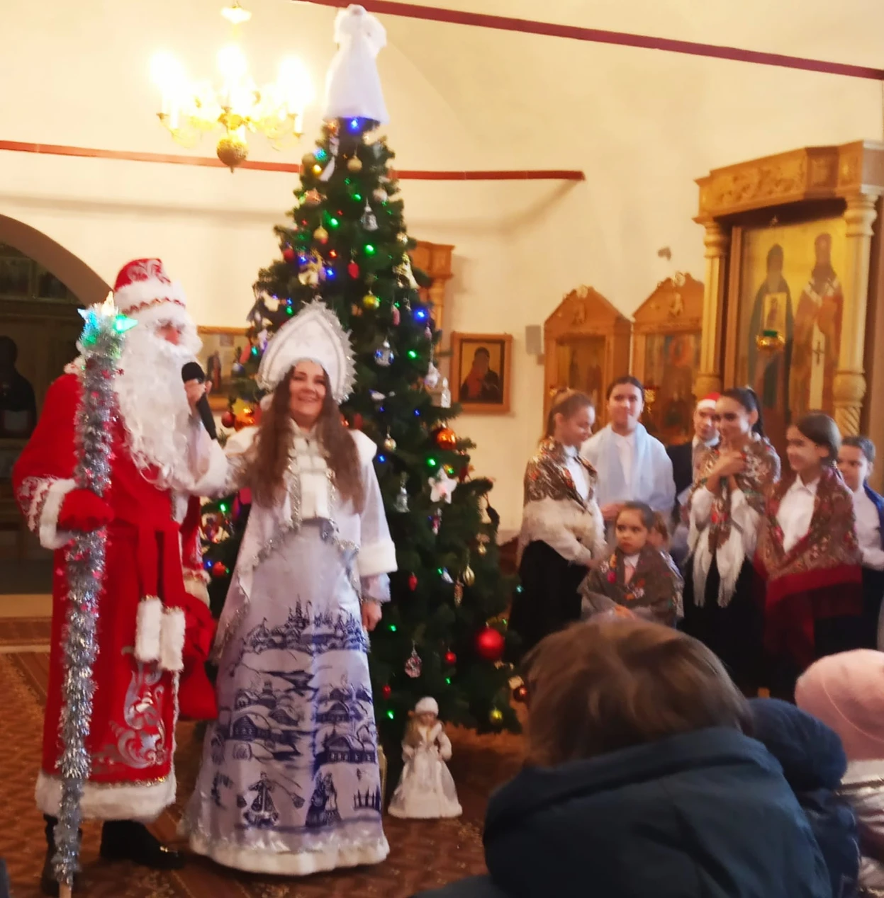 Рождественское представление в Иоанно-Предтечевом женском монастыре