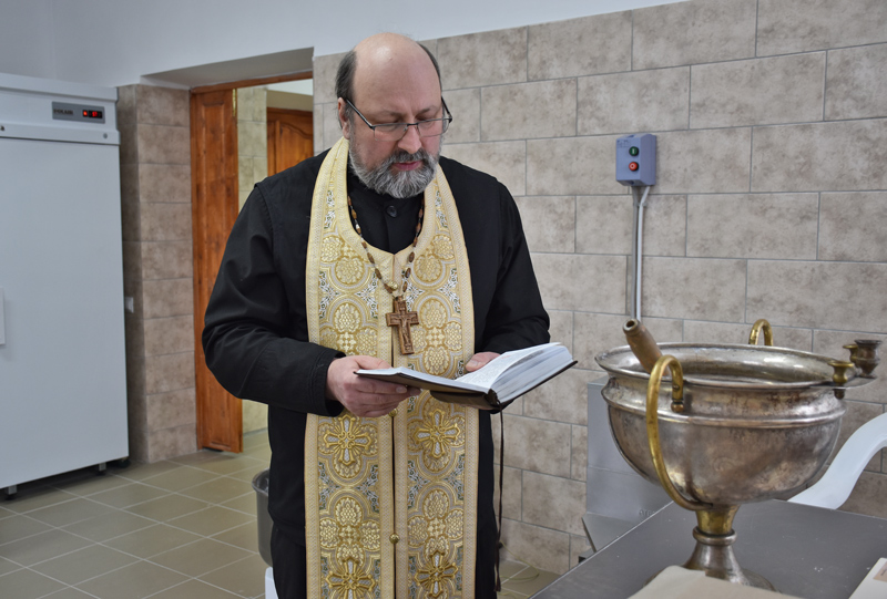 Освящение Социальной пекарни Вяземской епархии