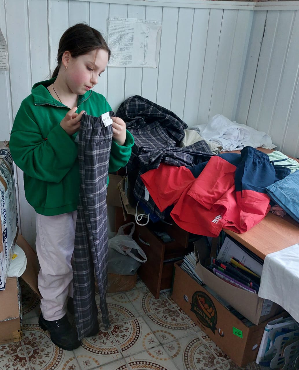 Гуманитарный центр прибыл в село Темкино